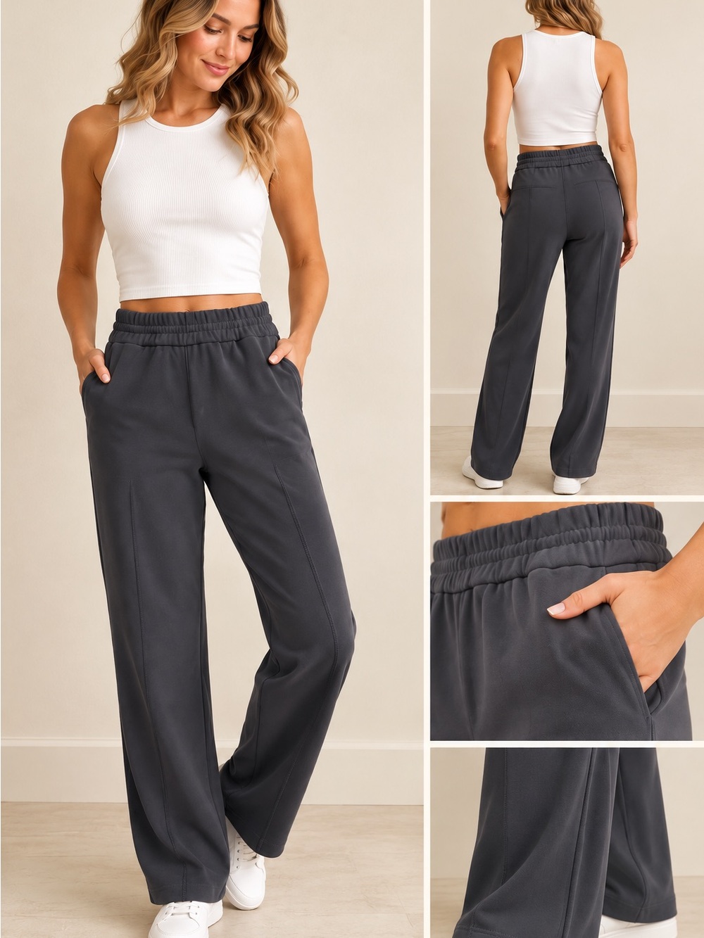 New with tags Lululemon Softstreme™ High-Rise Pant Regular in Black, size 6
